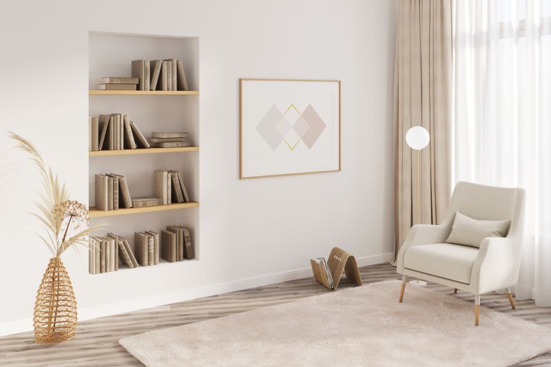 Custom Bookshelves Installation in Raleigh, NC